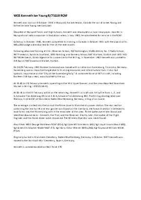 A preview of a PDF biography for Young, Kenneth Ian